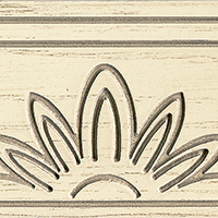 тон 102 слоновая кость с коричневой патиной